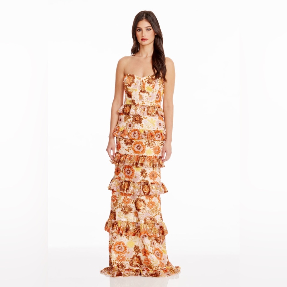 Dress the Population Siriana Strapless Gown